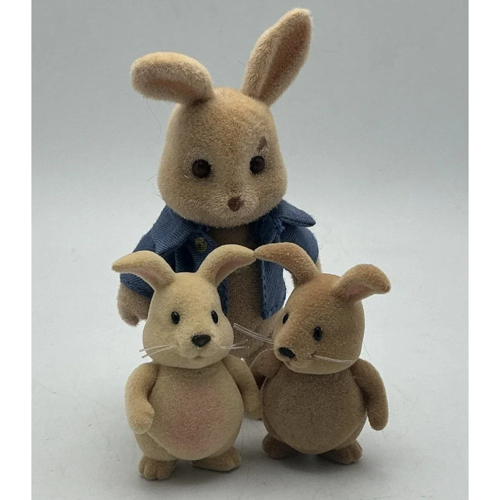 Easter Bunny Family, Daddy Woodzeez, Moms‎ & Kids - Lot of 6